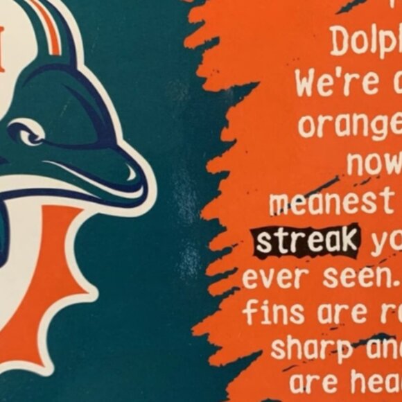 Vintage Miami Dolphins Team Body Care Gift Pack NFL Officially Licensed 90s Y2K - Picture 6 of 6